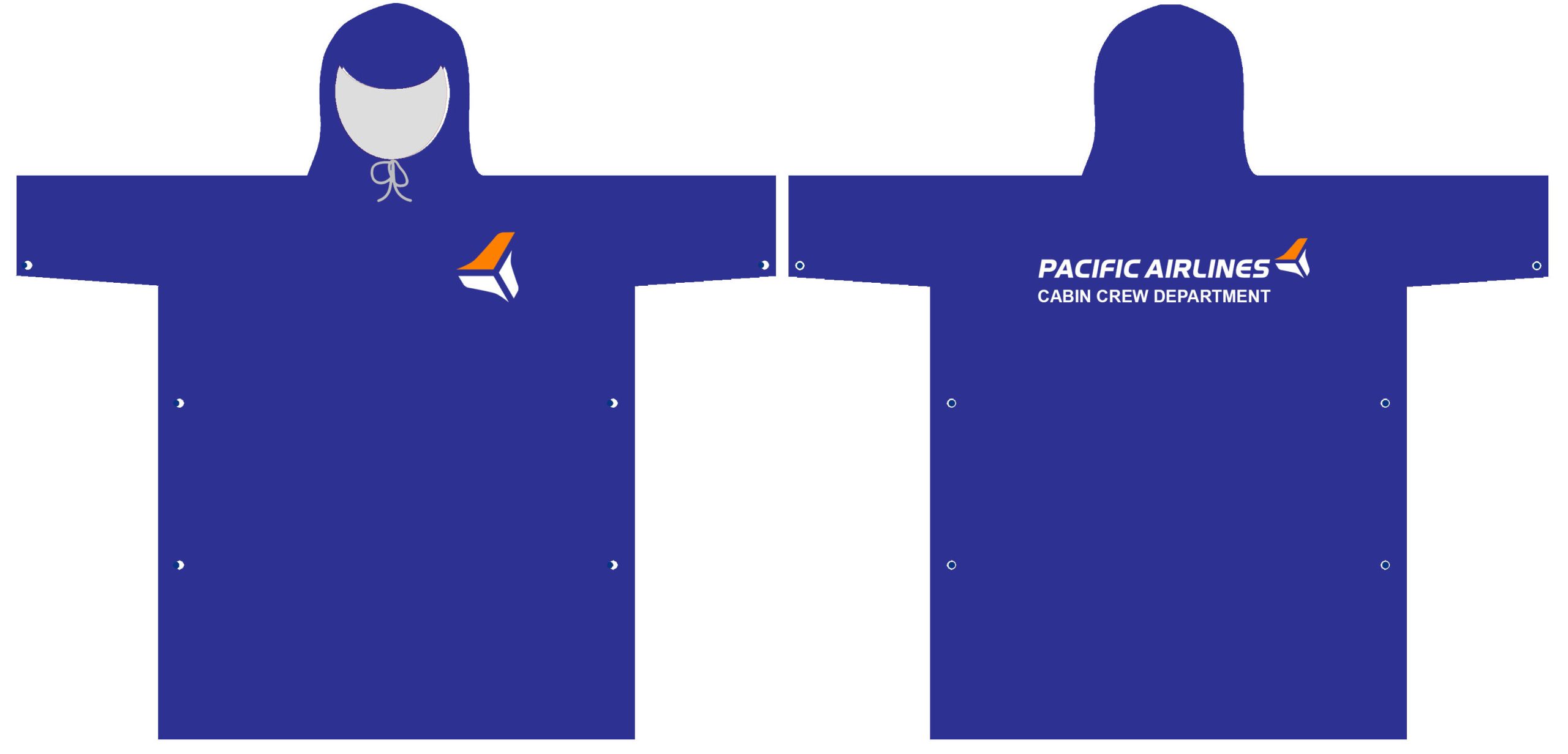 Áo mưa Pacific Airlines
